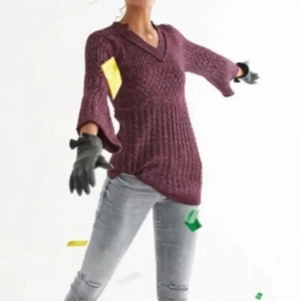 Cabi 4066 Chime Pullover cable knit soft Sweater Fall 2020 SIze Medium